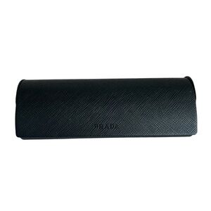 Prada Sunglasses Eye Glasses Case Black Unisex Prada Hard Clam Shell Case